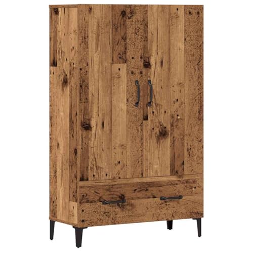 THOYTOUI Highboard, Sideboard Vitrinenschrank Buffetschrank Geschirrschrank Geeignet für Ufficio Corridoio Camera da letto Cucina Altholz-Optik 70x31x115 cm Holzwerkstoff THOYTOUI Highboard, Sideboard Vitrinenschrank Buffetschrank Geschirrschrank Geeignet für Ufficio Corridoio Camera da letto Cucina Altholz-Optik 70x31x115 cm Holzwerkstoff von THOYTOUI
