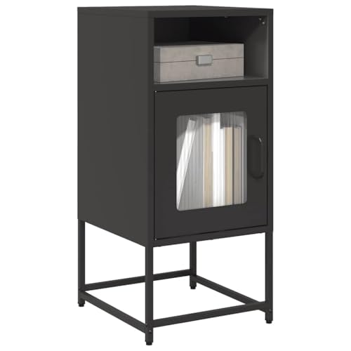 THOYTOUI Nachttisch, Buffetschrank Geschirrschrank Schränke Arbeitsplatte Geeignet für Ufficio Soggiorno Cucina Camera da letto Schwarz 36x39x78 cm Kaltgewalzter Stahl THOYTOUI Nachttisch, Buffetschrank Geschirrschrank Schränke Arbeitsplatte Geeignet für Ufficio Soggiorno Cucina Camera da letto Schwarz 36x39x78 cm Kaltgewalzter Stahl von THOYTOUI