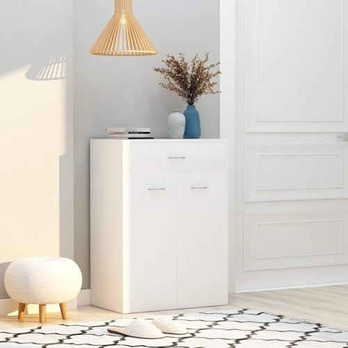 THOYTOUI Schuhschrank Weiß 60x35x84 cm Holzwerkstoff, Schuhkipper Shoe Rack Schuhständer Flurschrank Verfügbar für Wohnheim Schlafzimmer Wohnzimmer Wohnung THOYTOUI Schuhschrank Weiß 60x35x84 cm Holzwerkstoff, Schuhkipper Shoe Rack Schuhständer Flurschrank Verfügbar für Wohnheim Schlafzimmer Wohnzimmer Wohnung von THOYTOUI