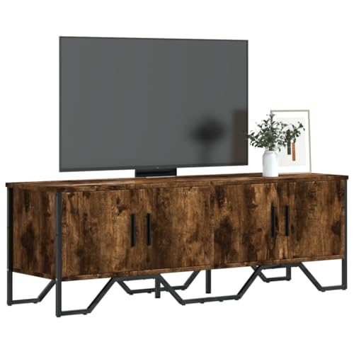 THOYTOUI TV Schrank Räuchereiche 122x34x41 cm Holzwerkstoff, Fernsehschrank Sideboard Fernsehtisch Lowboard Geeignet für Hotel Wohnung Wohnheim Wohnzimmer THOYTOUI TV Schrank Räuchereiche 122x34x41 cm Holzwerkstoff, Fernsehschrank Sideboard Fernsehtisch Lowboard Geeignet für Hotel Wohnung Wohnheim Wohnzimmer von THOYTOUI