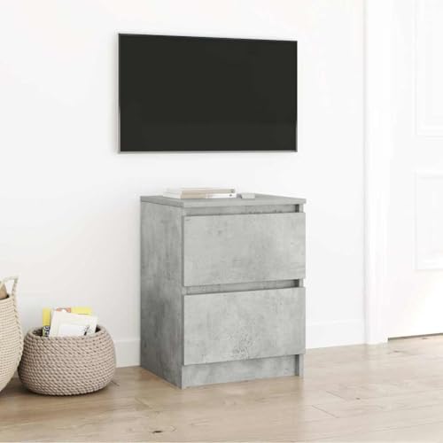 TV Schrank Betongrau 40x35x54 cm Holzwerkstoff, Sideboard Fernsehschrank Lowboard TV Board Geeignet für Wohnheim Schlafzimmer Wohnung Hotel TV Schrank Betongrau 40x35x54 cm Holzwerkstoff, Sideboard Fernsehschrank Lowboard TV Board Geeignet für Wohnheim Schlafzimmer Wohnung Hotel von THOYTOUI