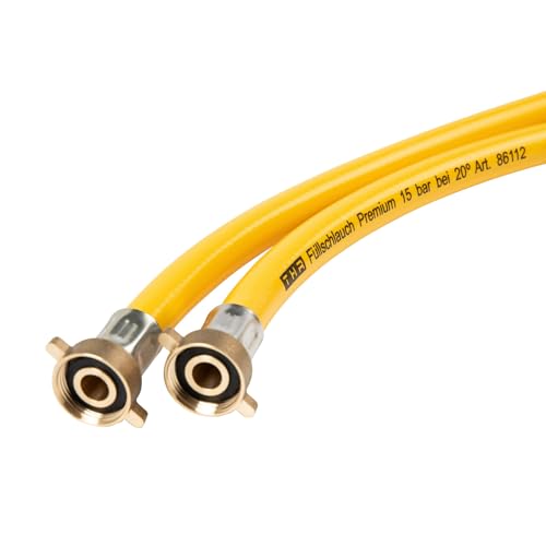 Füllschlauch Heizung Heizungsfüllschlauch 3/4" Verschraubungen DN15 10m von THR Industrieprodukte