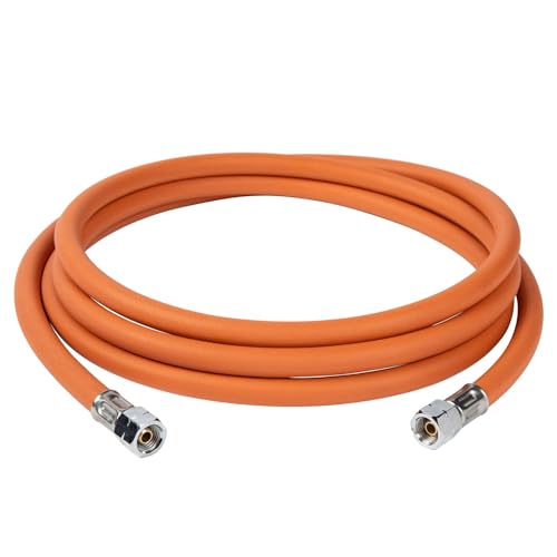 Gasschlauch 10m 1000cm 2 x 1/4" Linksgewinde winterfest -30° Propan Butan 2025 von THR Industrieprodukte