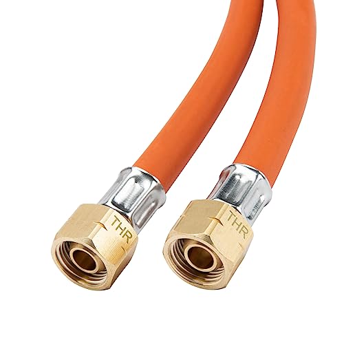 Gasschlauch 5m 3/8" lks aus Gummi Winterfest 2025 Gasbrenner, Unkrautbrenner, Aufschweißbrenner von THR Industrieprodukte