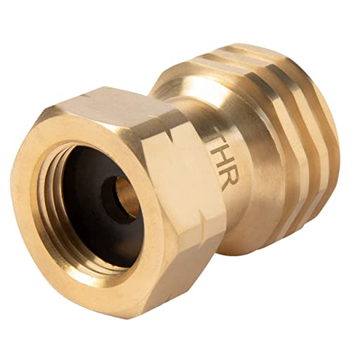 THR Industrieprodukte US Gasgrill Gas Adapter für Regler an deutsche Propangasflasche von THR Industrieprodukte