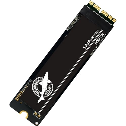Dogfish 4TB SSD für MacBook NVMe PCIe Gen3x4 M.2 2280, Internes Solid State Drive Upgrade für MacBook Air A1466 A1465 / MacBook Pro A1398 A1502 / iMac A1419 A1418 Dogfish 4TB SSD für MacBook NVMe PCIe Gen3x4 M.2 2280, Internes Solid State Drive Upgrade für MacBook Air A1466 A1465 / MacBook Pro A1398 A1502 / iMac A1419 A1418 von THREE COLOUR DOGFISH