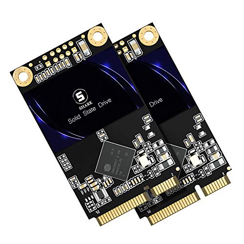 SSD Msata 240GB Shark Internal Solid State Drive Mini Sata SSD Disk 2 Unit Bulk Package Pack (240gb, 2 Pack) von THREE COLOUR DOGFISH