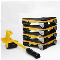 XVX Kit de Deplace Meuble Lourd sans effort, Roulette Charge Lourde, Deplace Meuble Lourd, avec 1 Tige de Levage et 4 Roulettes de Déplacement pour XVX Kit de Deplace Meuble Lourd sans effort, Roulette Charge Lourde, Deplace Meuble Lourd, avec 1 Tige de Levage et 4 Roulettes de Déplacement pour von THSINDE