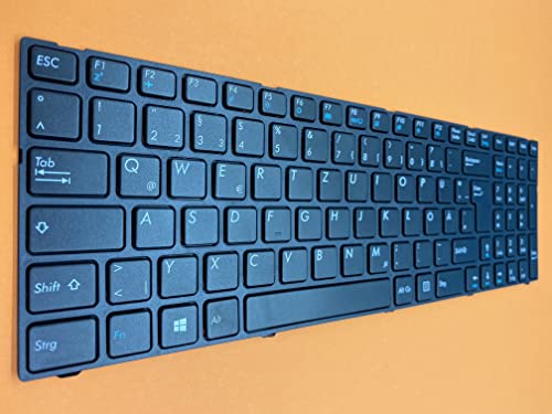 T-ProTek DEUTSCHE-Tastatur Keyboard kompatibel für Medion Akoya E6239 (MD 99289) von T-ProTek