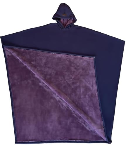 THUCHENYUC Arcane Hoodie, Decke Umhang Umhang, Decke Lose Decke Hoodie-Kleidung Geeignet for Alle Körpertypen(Purple) von THUCHENYUC
