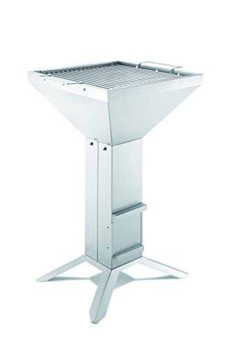 THÜROS T3 4-Fuß Edelstahl Holzkohle Gartengrill von THÜROS