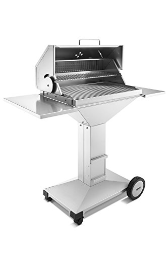 THÜROS T4 Holzkohlegrill BBQ Station Edelstahl THÜROS T4 Holzkohlegrill BBQ Station Edelstahl von THÜROS