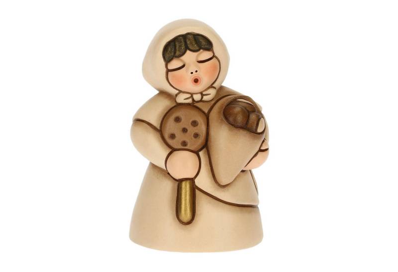 THUN SpA Dekofigur THUN 'Frau mit Kastanien aus Keramik Klassische Krippe' 2023 von THUN SpA