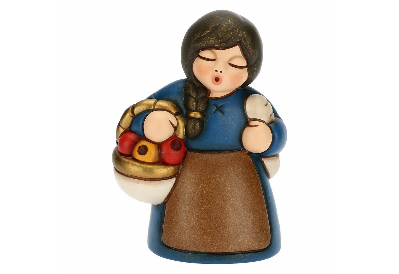 THUN SpA Dekofigur THUN Krippe 'Marktfrau - blau' 2022 THUN SpA Dekofigur THUN Krippe 'Marktfrau - blau' 2022 von THUN SpA