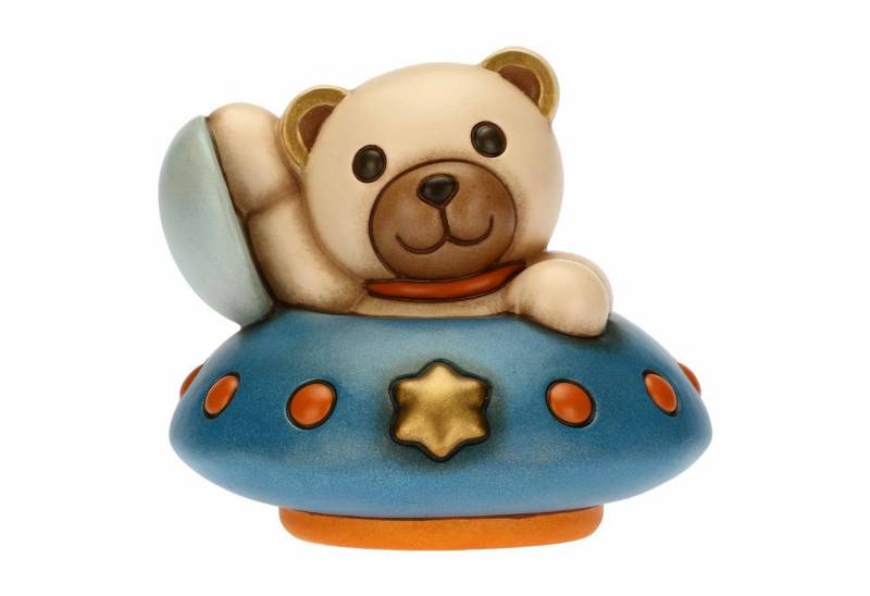 THUN SpA Dekofigur THUN Standard 'Astronauten-Teddy auf Raumfahrzeug, mittel' 2022 von THUN SpA