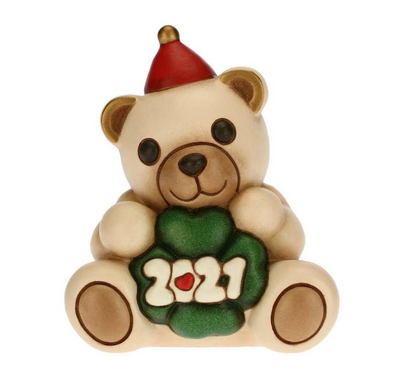 THUN SpA Dekofigur THUN 'Teddy Frohes Neues Jahr 2021' THUN SpA Dekofigur THUN 'Teddy Frohes Neues Jahr 2021' von THUN SpA