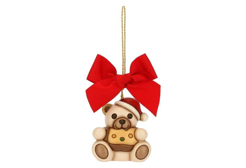 THUN SpA Dekofigur THUN 'Weihnachtsschmuck Teddy mit Kuchen, groß' 2022 von THUN SpA