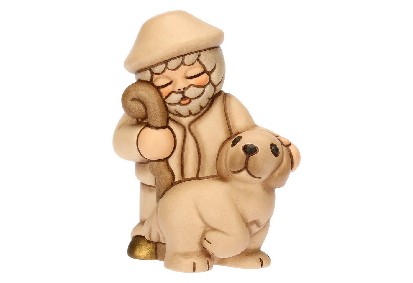 THUN SpA Dekofigur Thun 'Krippe Klassisch Hirte MIT HUND' - 2025 von THUN SpA