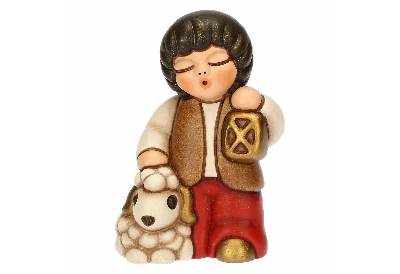 THUN SpA Dekofigur Thun 'Krippe Klassisch KINDER MIT LANTERNE' - 2025 von THUN SpA