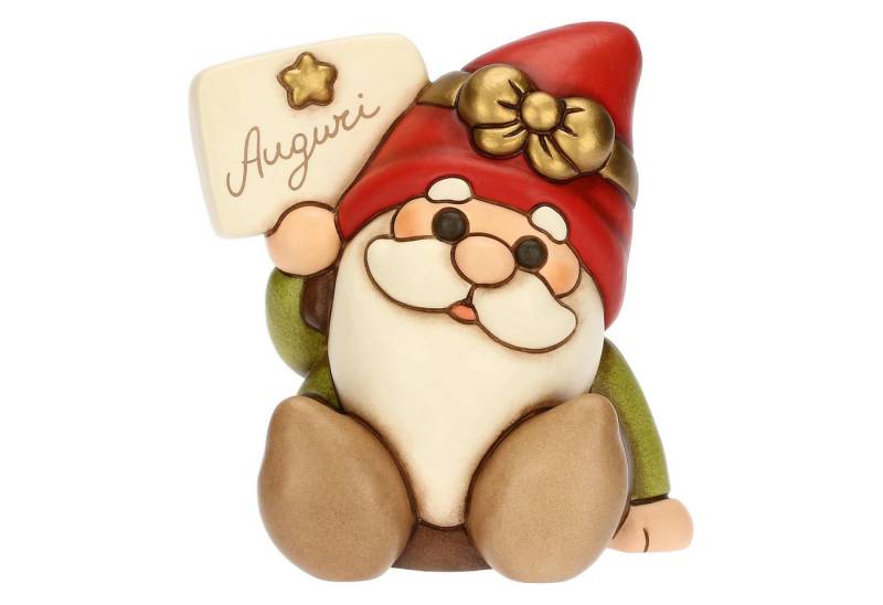 THUN SpA Dekofigur Thun 'Zwerg Oliver, Keramik, mit Aufschrift Auguri' THUN SpA Dekofigur Thun 'Zwerg Oliver, Keramik, mit Aufschrift Auguri' von THUN SpA