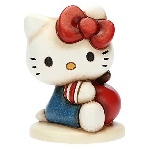 THUN ® - Hello Kitty Klein mit Apfel - Keramik - Höhe 10 cm von THUN