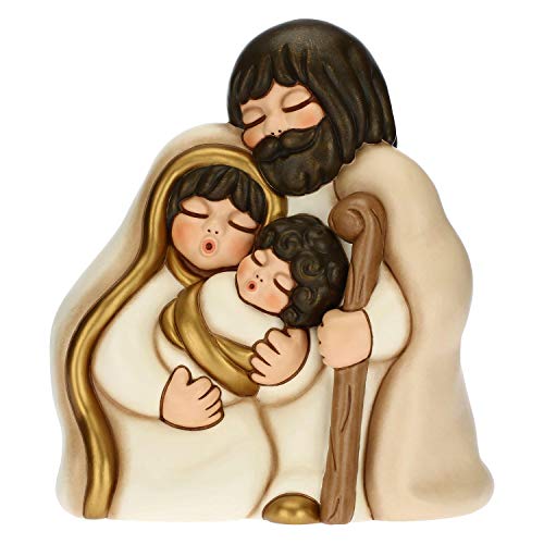 THUN - Dekofigur Heilige Familie - Weihnachtsdekoration zu Hause - Format Maxi - Keramik - 26,6 x 18 x 30 cm von THUN