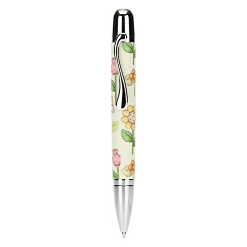 THUN - Land Kugelschreiber mit Blumen, Tulpen und Schmetterlingen von THUN