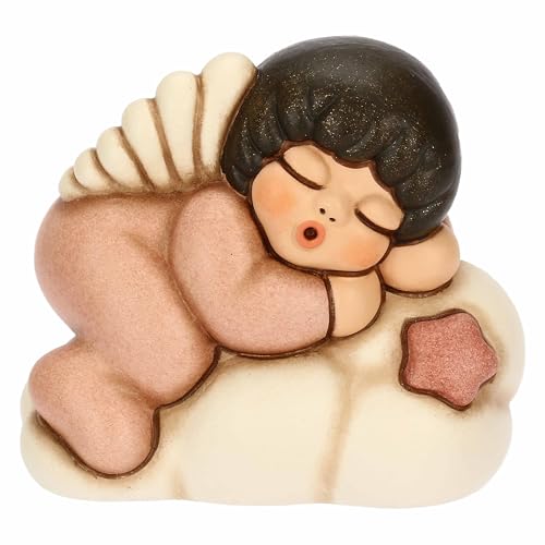 THUN - Rosa Engel auf Wolke - Keramik - Kollektion Bonboniere - 5,8 x 4,8 x 7,4 cm THUN - Rosa Engel auf Wolke - Keramik - Kollektion Bonboniere - 5,8 x 4,8 x 7,4 cm von THUN