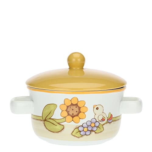 THUN - Suppenschüssel mit Sonnenblumen und Landblumen von THUN