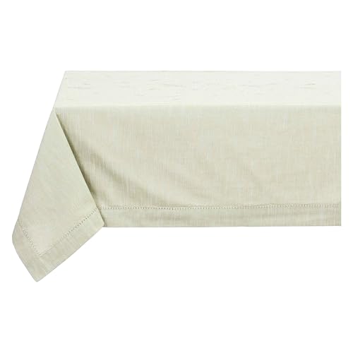 THUN Tischdecke grün 100% Baumwolle Country Kollektion 160 x 270 cm von THUN