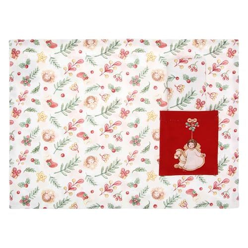 THUN - Tischset mit Tasche und Serviette, 33 x 45 cm, Kollektion Weihnachtsüberraschungen von THUN