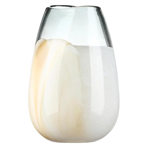 Rituali Domestici - Topf M durchgefärbt - Glas - Vase - Modern - Mehrfarbig - Handbemalt - Verputzte Dekoration von RITUALI DOMESTICI