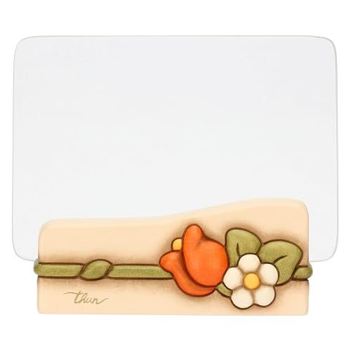 Thun - Bilderrahmen - Keramik und Glas - Country Bloom Kollektion - 14,5 x 5,8 x 7,7 cm Thun - Bilderrahmen - Keramik und Glas - Country Bloom Kollektion - 14,5 x 5,8 x 7,7 cm von THUN