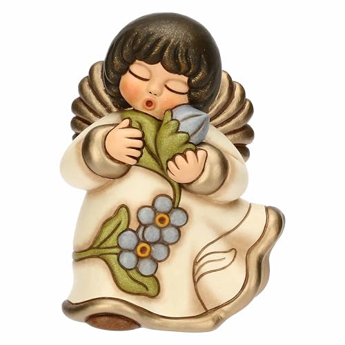 Thun - Engel der Großeltern Helene - Keramik - Kollektion Engel - 8,7 x 7,5 x 11,8 cm von THUN