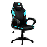 THUNDERX3 Gaming Stuhl EC1 Kunstleder Schwarz , Cyan von THUNDERX3