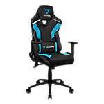 THUNDERX3 Gaming Stuhl TC3 Kunstleder Azurblau von THUNDERX3