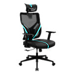 THUNDERX3 Gaming Stuhl YAMA1 Kunstleder Schwarz, Cyan von THUNDERX3