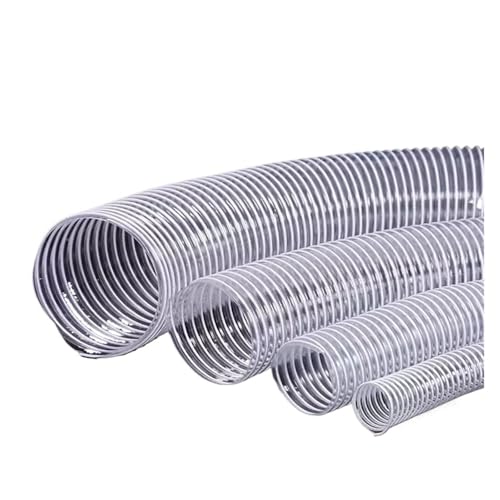1 Meter Innendurchmesser 25/32/40/50/60 mm Kunststoff Transparent PVC-Rohr Staubabsaugung Vakuum Rauchabzugsschlauch Auspuffrohr Luftschlauch(Inner Diameter 25mm) von THXSXMO