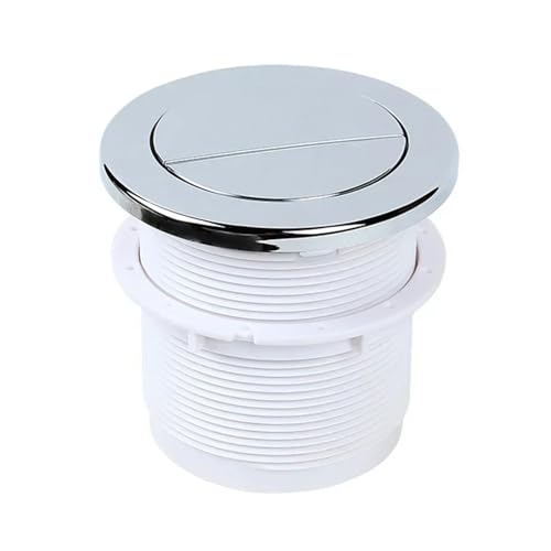 1 stücke Dual Flush Push Button Wc Push Button Air Typ PneumaticToilet Taste Hoem Bad WC Werkzeug Teile(Silver) von THXSXMO