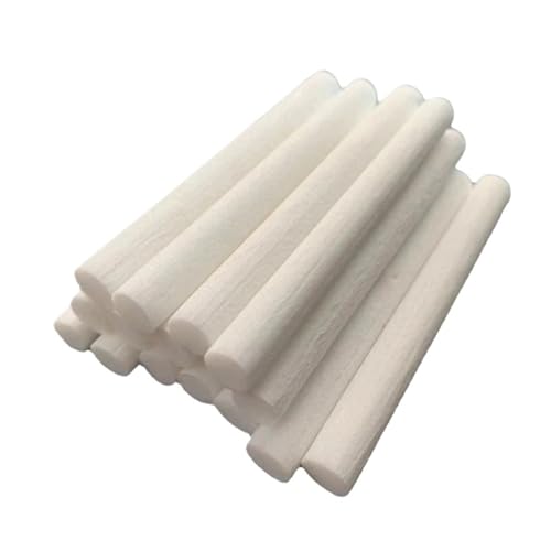 10 PCS 5mm Luftbefeuchter Filter Baumwolle Tupfer Core USB Luftbefeuchter Aroma Diffusor Ersatz Baumwolle Schwamm Stick(5mm-150mm) von THXSXMO
