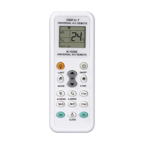 1000 in 1 Universalfernbedienung K-1028E AC Digital LCD for Klimaanlage von THXSXMO