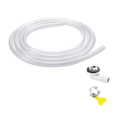 3/6/10ft Klimaanlage Ablauf Schlauch Peristaltische Rohr Flexible Stecker Ablauf Kits for Fenster Air Condit(10 inch) von THXSXMO