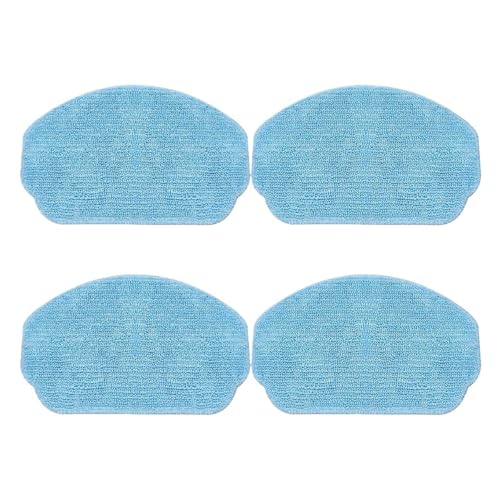 4/10 Stück Mikrofaser-Reinigungs-Staubmopp-Tücher, Ersatz, kompatibel mit Kabum, Smart 100 Roboter-Staubsauger, Haushaltsreiniger-Mopp-Pad(4 PACK) von THXSXMO
