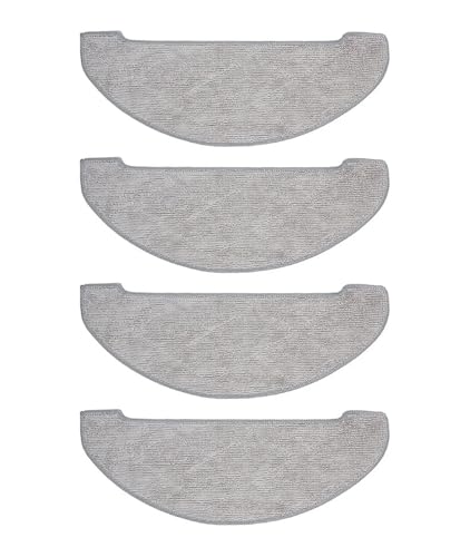 4er-Pack Ersatz-Wischtücher for Staubsauger, kompatibel mit Vexilar, Wischtuch-Set for Roboterstaubsauger von THXSXMO