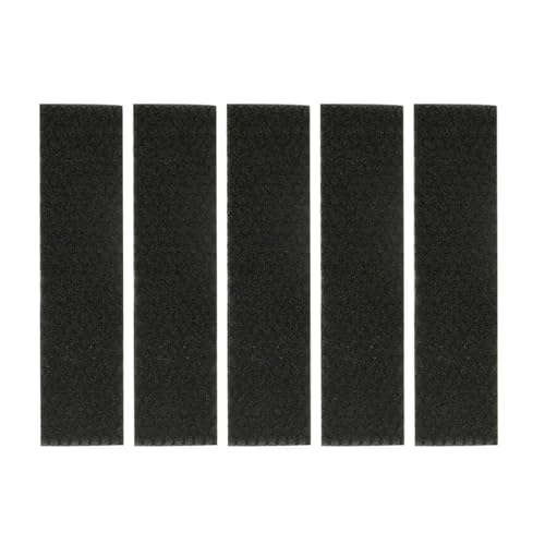 5/10 STÜCKE Klimaanlagenfilter Schwarzer dreistufiger Baumwollfilter, Kompatibel for Midea, AC-Filterzubehör(5PCS) von THXSXMO