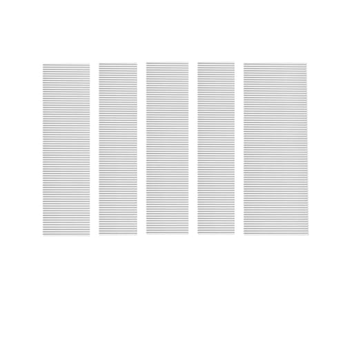 DIY Generisches 300 * 1200mm Hepa-Filterpapier mit Falten 20mm Bildschirm Selbstgemachter Auto-Luftreiniger Klimaanlage Staubnetz Baumwolle Pm2.5(10Pcs) von THXSXMO