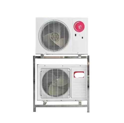 Edelstahl doppel-schicht externe maschine boden regal 1,5 P3 P zentrale klimaanlage universal doppel-schicht gestapelt halterung(1) von THXSXMO