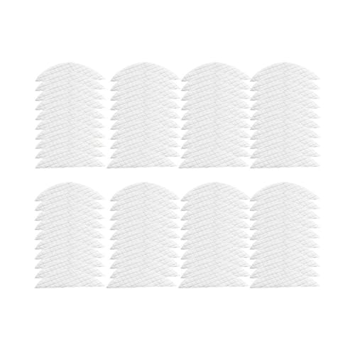 Einweg-Mopptuch, kompatibel mit Lydsto, R1 S1 R1D R1A Roboter-Staubsaugerteile, Reinigungstuch, Mopplappen, Pads, Zubehör(80pcs) von THXSXMO