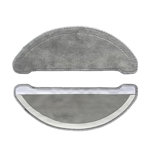 Ersatzteile for waschbare Wischlappen, kompatibel mit Xiaomi, EVE Plus Roboterstaubsauger, hochwertiges Ersatz-Mopptuch-Zubehör(2pcs) von THXSXMO