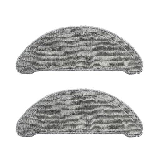 Ersatzteile for waschbare Wischlappen, kompatibel mit Xiaomi, EVE Plus Roboterstaubsauger, hochwertiges Ersatz-Mopptuchzubehör(2pcs) von THXSXMO